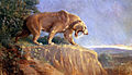 খড়গদন্তী বা ছোড়া দন্তী বাঘ, Smilodon বা Sabre-tooth tiger