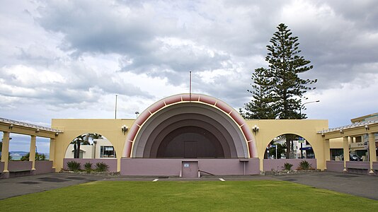 Sound Shell in Napier, New Zealand (1931)