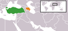 Location map for Azerbaijan and Turkey.