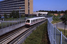 Le métro VAL, ici celui de Lille.