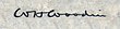 Signature de William H. Woodin