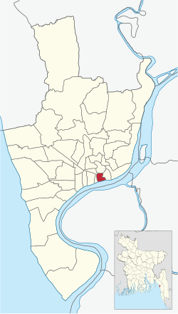 Location of Firingee Bazar