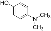 Strukturformel von 4-Dimethyl­amino­phenol