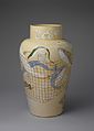 Aladdin Vase, earthenware, 1880–83