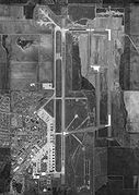 Satellite image of Altus AFB, February 17, 1995