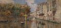 View of a Venetian Canal. Private collection.