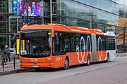 BYD K11U articulated bus in Helsinki, Finland