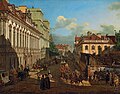 Miodowa Street by Bellotto, 1770