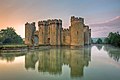 Image 31Bodiam Castle is a 14th-century moated castle in East Sussex. Today there are thousands of castles throughout the UK. (from Culture of the United Kingdom)