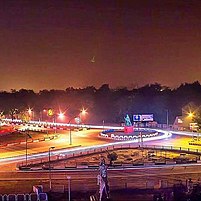 Bokaro Steel City at Night