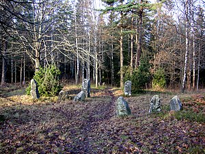 Stensättning vid Bergaholm (RAÄ-nummer Salem 236:1)