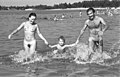 Image 32Naturist family on Lake Senftenberg in 1983 (from Naturism)
