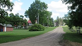 Looking south along Dogwood Drive