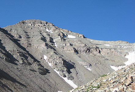 20. Castle Peak is the highest peak of the Elk Mountains and the ninth highest peak of the Rocky Mountains.