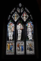St Cecilia's window, in the cathedral