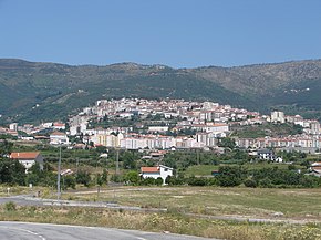 Covilhã vista a partir do aeródromo