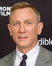 Cropped photograph of Daniel Craig at the 2022 Montclair Film Festival
