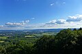 Blick auf das untere Nalbacher Tal mit Nalbach und Diefflen