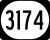 Kentucky Route 3174 marker