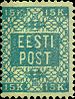 An early Estonian stamp