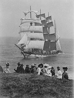 The Falls of Halladale, aground near Peterborough, Victoria