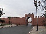 Bab er-Rih, the eastern gate of the Inner Mechouar, near the entrance of the Royal Palace