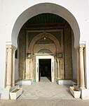 The entrance to the mausoleum from the outer courtyard