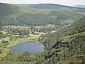 Le Glendalough dans le parc national des montagnes de Wicklow.