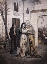 Recha welcoming her father, 1867–1877, National Museum of Warsaw