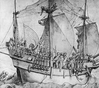 Small 16th-century carrack