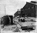 Image 6Shields used by striking workers at the Carnegie Steel Works during the Homestead Strike in 1892.