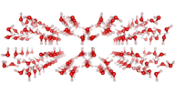 Crystal structure of ice XVII