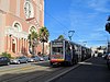 A train at Judah and Funston, 2017