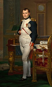 The Emperor Napoleon in His Study at the Tuileries, by Jacques-Louis David
