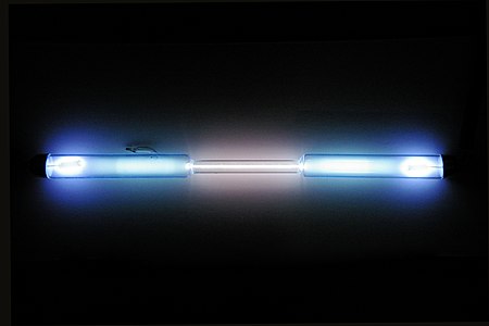 Krypton in discharge tube, by Alchemist-hp