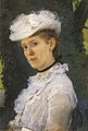 Lady George Darwin, pastel, Cecilia Beaux, 1889