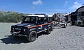 Land Rover used to transport the D-class (IB1) lifeboat