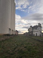 The surroundings of the Mogadouro railway station, 2 October 2021.