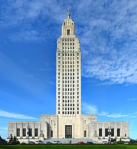 Louisiana State Capitol in Baton Rouge, Louisiana, USA (1930–1932)
