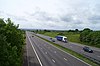 M5 motorway southbound to the accident site