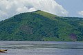 Le fleuve Congo, frontière Kinshasa-Brazzaville à Maluku.