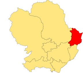 Location of the ward