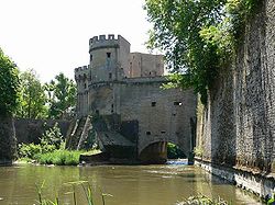 La porte des Allemands à Metz