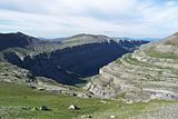 Vallée d'Ordesa dans l'ouest.