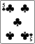 5 of clubs