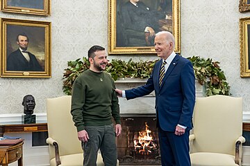 Zelenskyy and Biden in the Oval Office