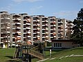 Bâtiment du quartier du chemin des Bossons, quartier aussi nommé « Cité pont-des-sauges »