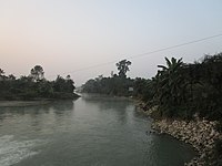 ছিপ্রার কাছে জাতীয় মহাসড়ক ৩১সি থেকে তোলা রায়ডাক নদীর দৃশ্য