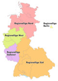 Regional soccer leagues in Germany, 1963–74
