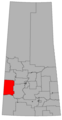 Frontière de la circonscription en 2016.